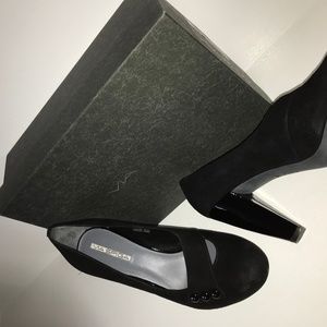 Via Spiga Pansy Black Suede